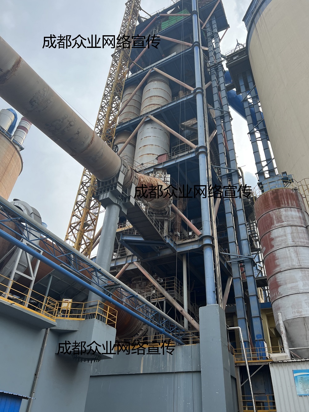 006主体结构检测：预热器塔架.JPG
